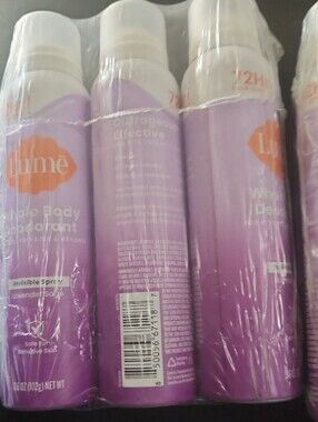 3 Pack Lavender Scent  Lume  Whole Body Deodorant Spray – 72H Protection